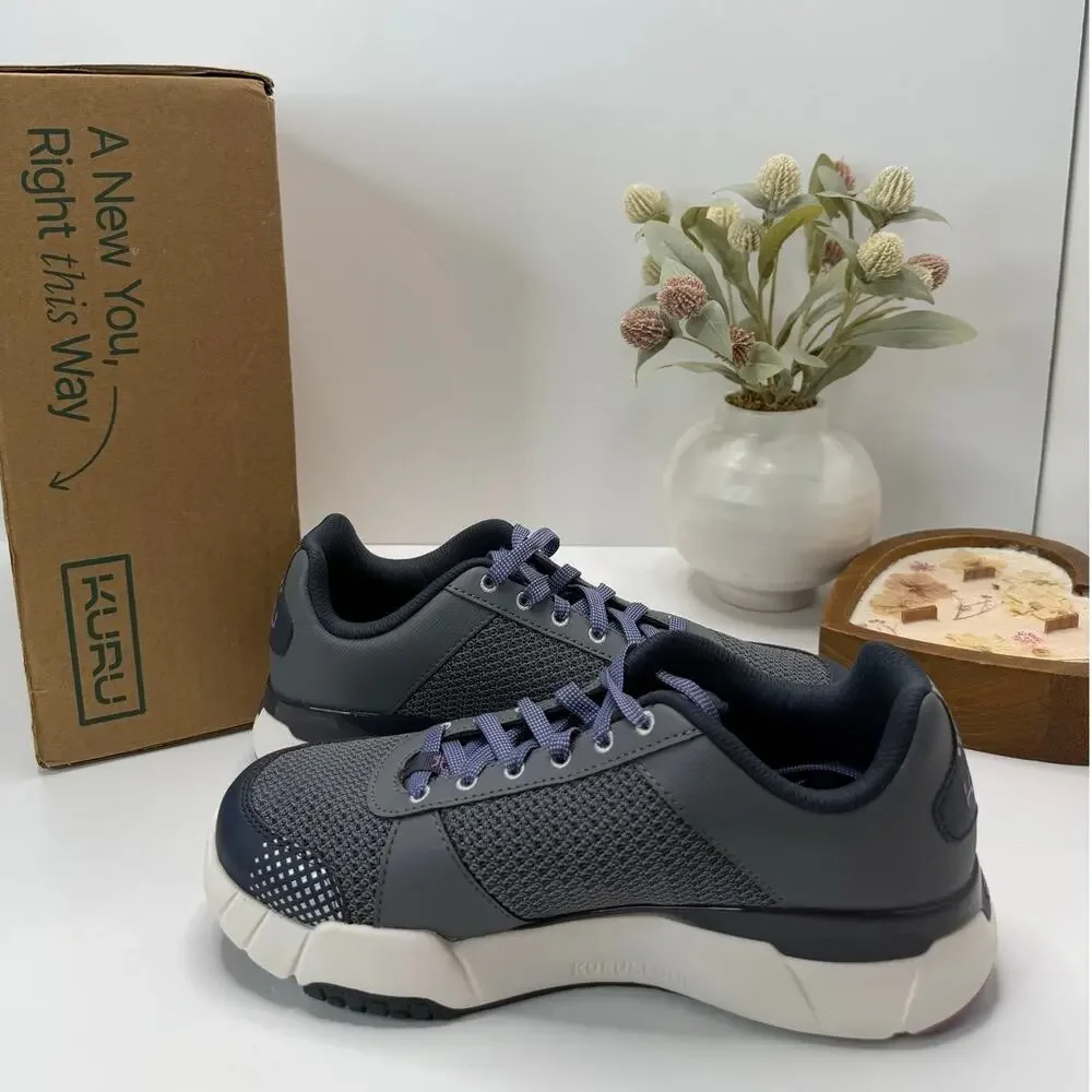 Kuru Quantum 2.0 Walking Comfort Sneaker Pewter/Night Sky Women 9.5 Wide TriedOn